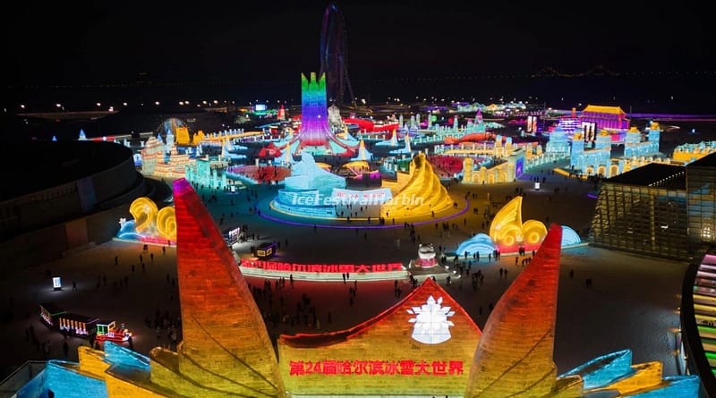 Harbin, la Ciudad de Hielo, recibió a más de 10 millones de turistas